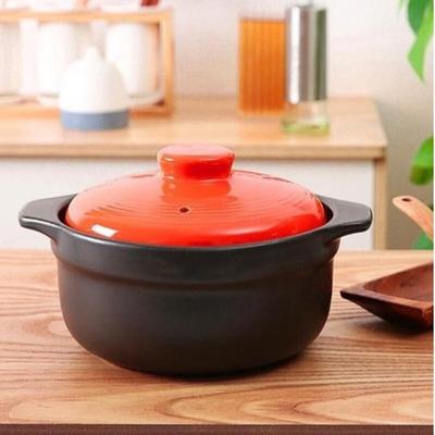 WUHE 3.3L Ceramic Stew Pot for Gas Stoves