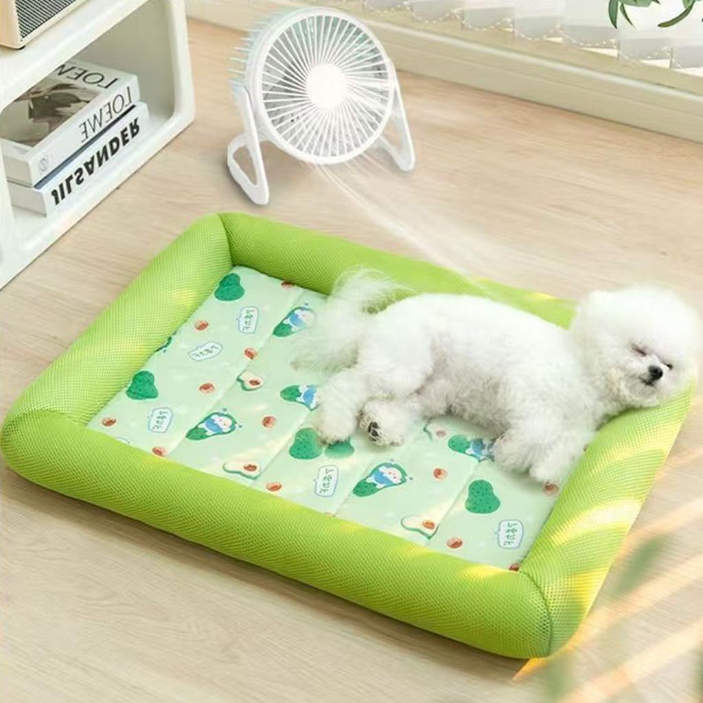 S-XL Breathable Dog Bed for Bichon Frise All Seasons Sleeping Cat Bed Waterproof Dog Pad Hight Elastic Bed for Dogs Cats Pet