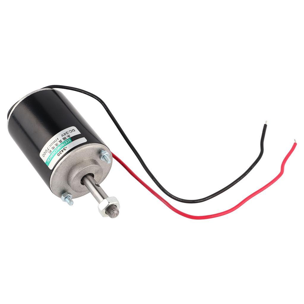 Motor CC Magnet Permanent Viteză Mare Zgomot Redus CW CCW Mini Motoare Electrice cu Perii 30W24V 7000RPM