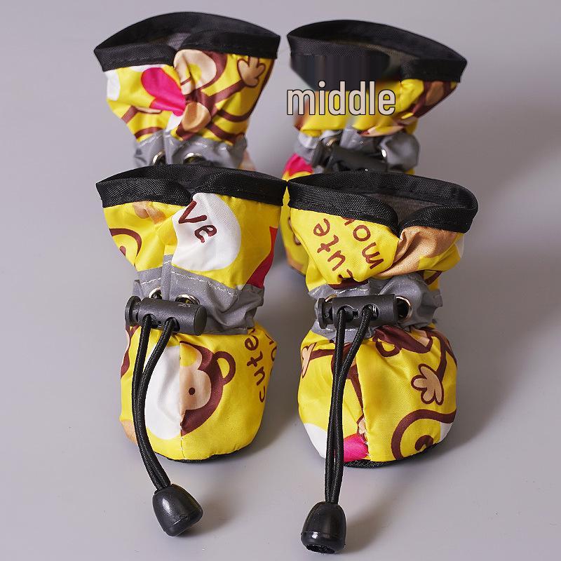 Non-Slip Soft Sole Dog Shoes for Summer - Suitable for Pomeranian, Poodle, Bichon, and Teddy