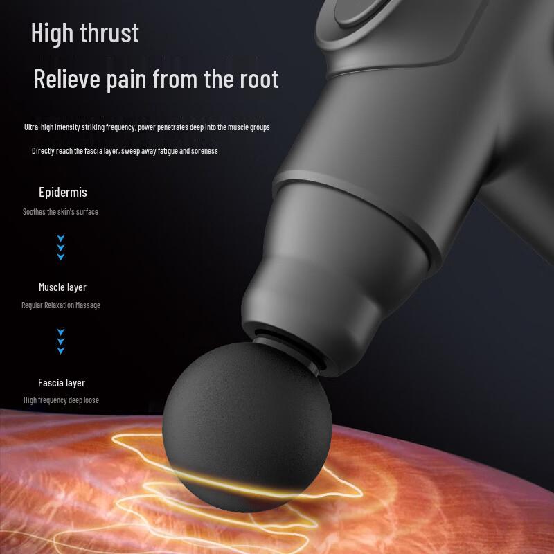 Mini Portable Fascia Massage Gun CN plug (adapter included)