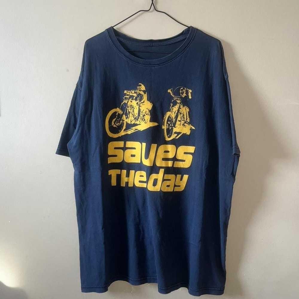 90s Saves The Day Easyrider Motorcyle Shirt Unisex Concert S5XL TR545 Unisex T-Shirt L