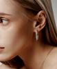 Raindrop Jewelry Raindrop Tennis Huggies Ring Earrings