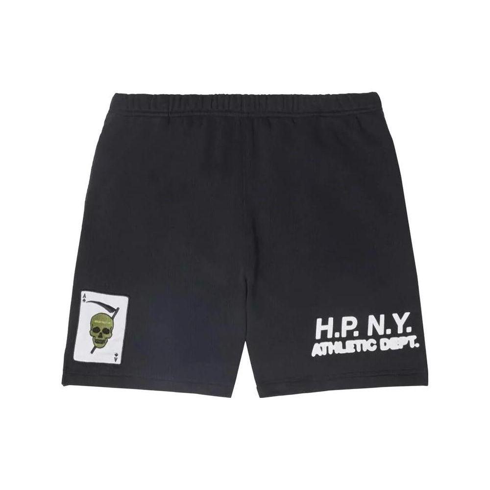

Спортивные шорты с принтом слоганов Heron Preston, черные мужские брюки HMCI011S23JER0011001