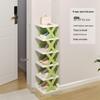 Compact Lightweight Shoe Rack: Space-Saving, Removable Storage for Dorms & Indoor Use
