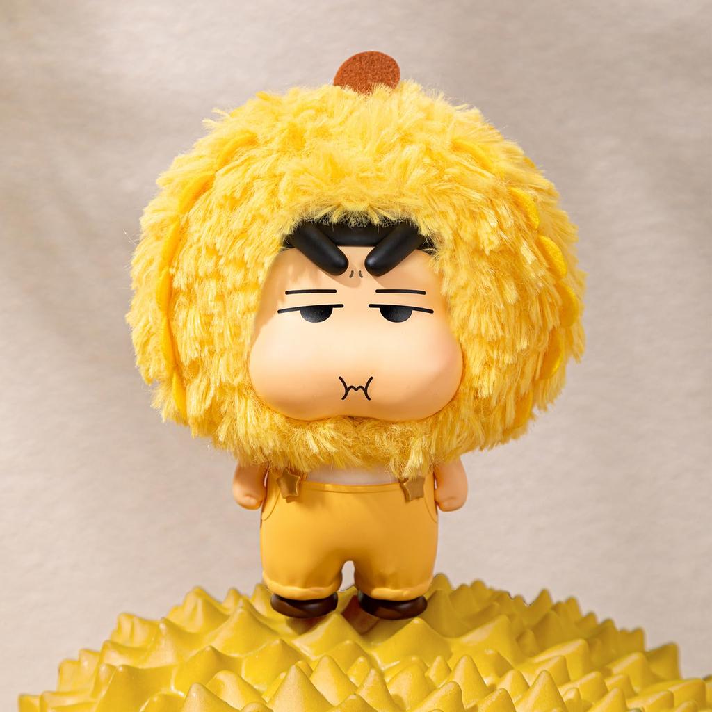 TOP TOY Crayon Shin-chan [Fruit House] Series Plush Pendant [1 Piece] Gachapon Blind Box Figure Plastic Model Premium Toy PVC Soft Vinyl Shin-chan