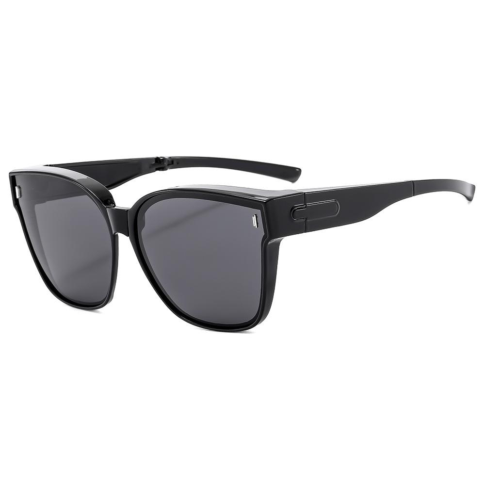 

Polarized Folding Myopia Set Sunglasses Men S And Women S Ultra-Light Portable Driving Anti-Ultraviolet Myopia Sunglasses