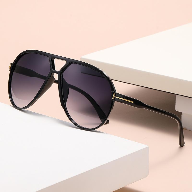 

Новые роскошные пилотные солнцезащитные очки для женщин и мужчин Современные минималистичные очки дизайнерского бренда Защита UV400