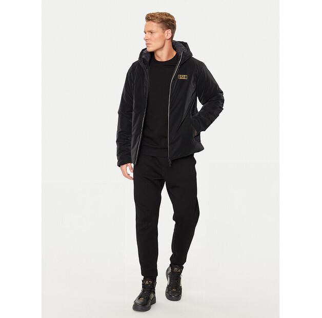 Зимняя куртка EA7 Emporio Armani 7M000038 AF10347 UC001, черная, стандартный крой