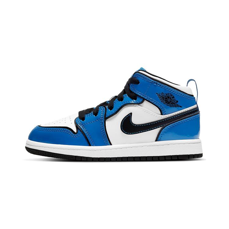 

Новые Jordan 1 Mid Signal Blue PS BQ6932-402 35