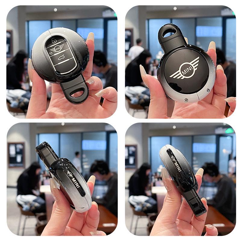 BMW Mini Key Protective Cover for Countryman, Cooper One with Metal Buckle