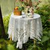 French Retro Lace Tablecloth Round Rectangular Dining Table Coffee Table Tablecloth Pastoral Romantic Literary Cover