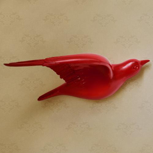 Creative Resin Little bird Wall decoration 3D Home decor wall hangings Decorative accessories Modern crafts Background wall