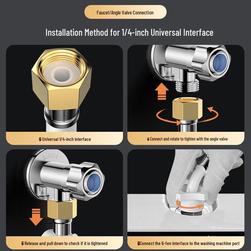 Haili Universele Inlaatslang voor Wasmachine en Vaatwasser