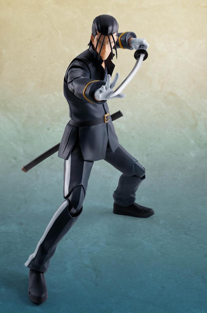 TAMASHII NATIONS Rurouni Kenshin Swordsman Romantic Hajime Saito 165mm Painted Movable Figure S.H.Figuarts -Meiji Story- Approx. PVC&ABS