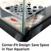 Aquarium Hidden Cave Shelter For Small Fish And  Breeding Rest Play Underground Cave Fish Tank Landscape Decoration