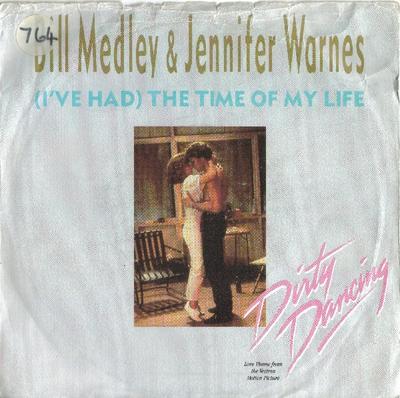 7inch Record BILL MEDLEY  JENNIFER WARNES  Ive Had The Time Of My Life PB49625 RCA 1987 UK Rock Used