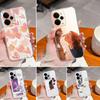 Per Oppo Realme 14 R11 R15 K7 K3 K9 Find X5 X2 X3 Custodia Trasparente Motivo Ragazzina Dal Cuore Caldo Silicone Ultrasottile Antiscivolo Protettivo Per Cover Oppo