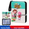 Pokémon Cartoon PU Game Card Collection Book with 4-Grid and 9-Grid Layouts