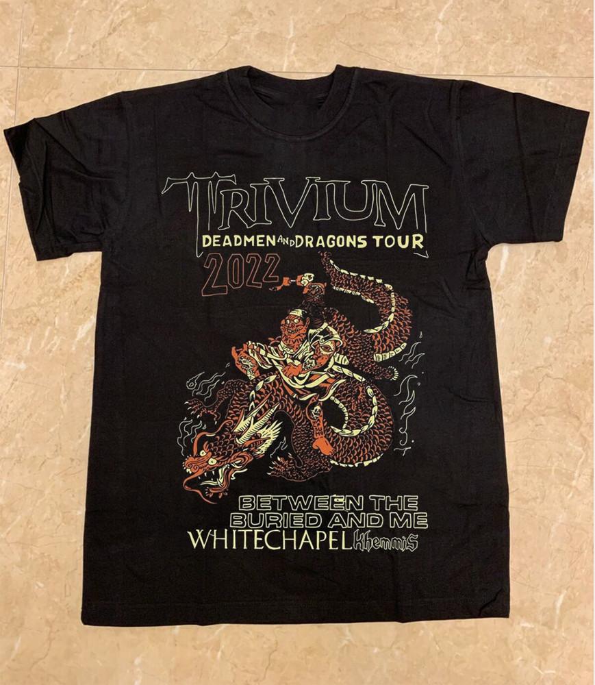 Trivium Band Tour 2022 All Size S to 5XL Gift For Fan T-shirt Unisex T-Shirt S