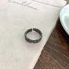 New Retro Men's Groove Opening Adjustable Ring Minimalist and Fashion Motorcycle Accessory Ring Rock Hip-hop Jewelry Party Gift
