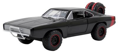 Kyosho Jada Toys Seria Szybcy i Wściekli Skala Dodge Charger Model z Czarnym Wykończeniem JADA97038 i 1/24 F&F R/T Off-Road (Dominic)