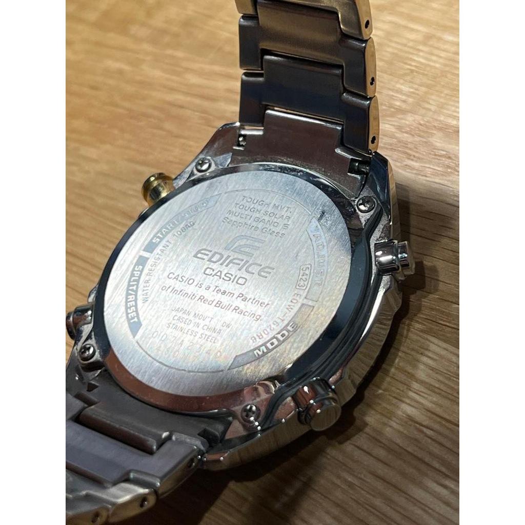 Used *Special Price Reduction "Limited Item" CASIO EQW-T620RB Watch Edifice Infinity Red Bull Limited Edition