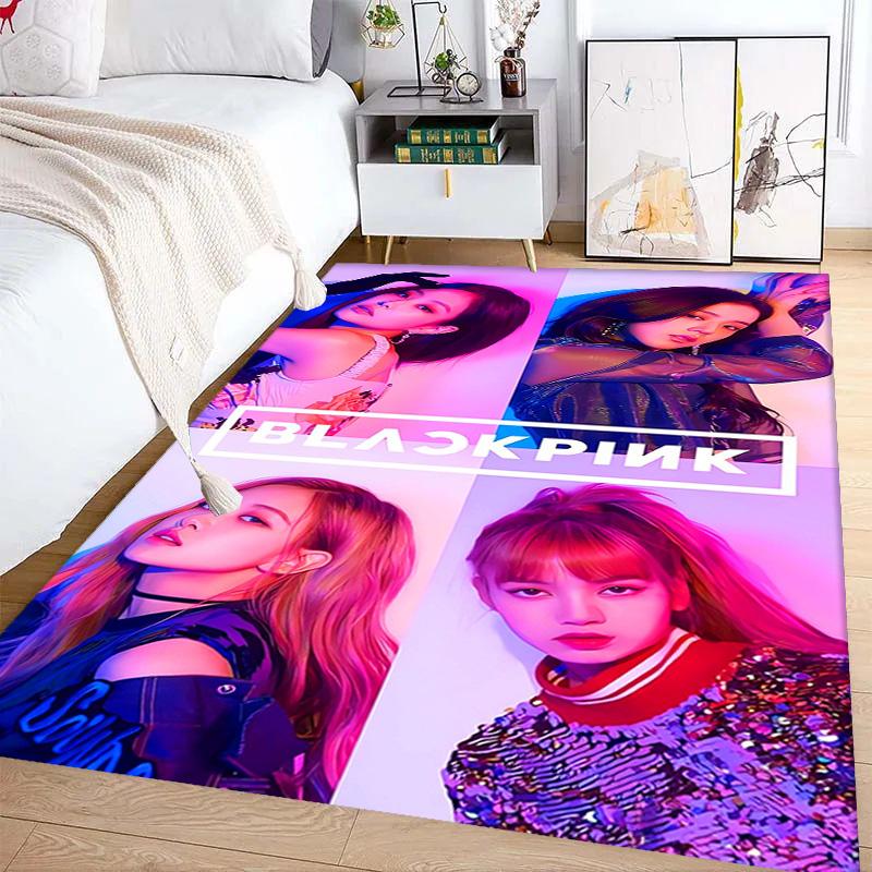 Blackpink: Global Icons Music Style carpet Doormat Suitable for all seasons Doormat Fashion Room