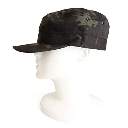 SHENKEL Military Patrol Cap, Multicam Black, Airsoft/Airsoft Game Hat, hat-002mcb