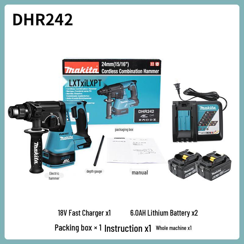 Makita 18V Brushless Cordless Rotary Hammer Drill Series CN plug (adapter included)