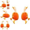 Pumpkin Duck Plush Toy Cute Gift For Kids And Animal Lovers