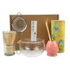 1/6PCS/Set Japanese-style matcha bowl ,Cloth, Spoon, Strainer, Tea Whisk, Perfect Gift For Ceremony, Traditional Decoration