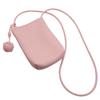 Süße Leichte Smartphone-Umhängetasche für Smartphone Faux Crossbody Mini-Schulter Staubiges Rosa [Crossmarberry] Damen, Tasche, Leder, Tasche, Weich,