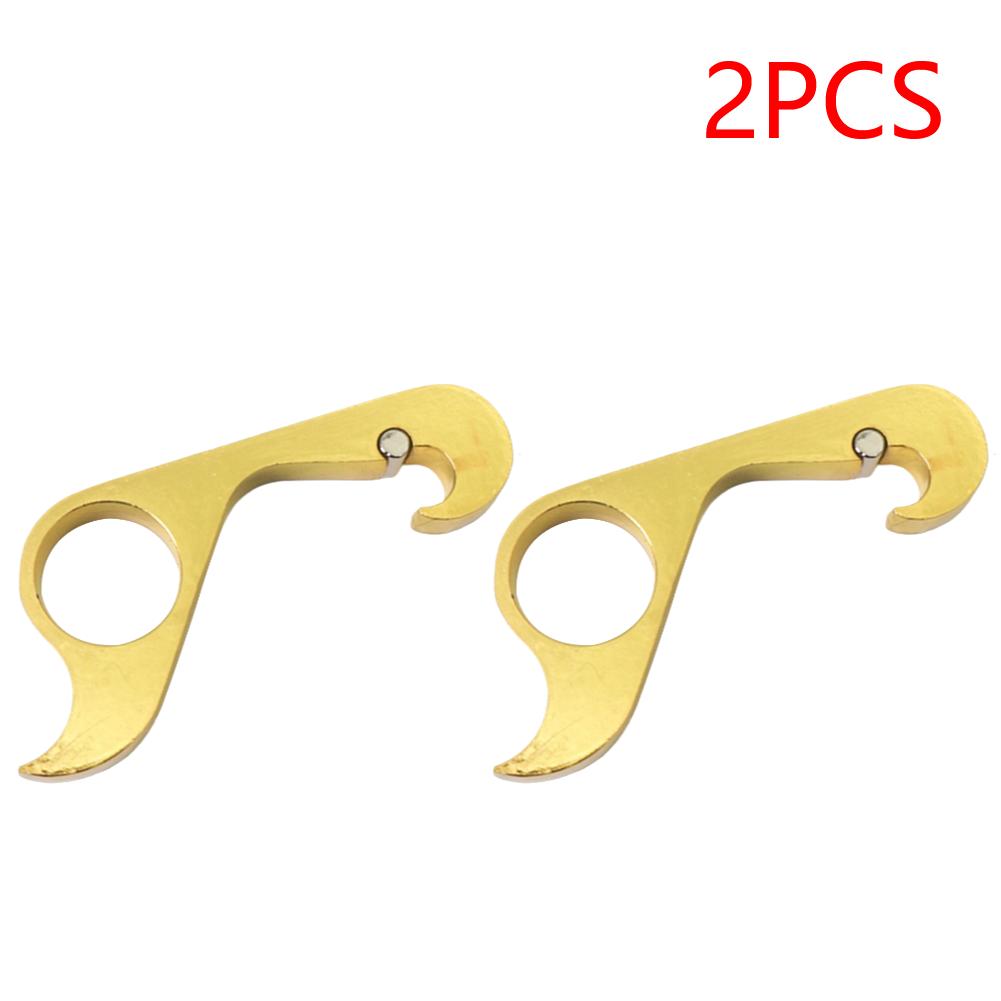 1/2/3/5PCS One-handed Bottle Opener Magnetic Bottle Opener Portable Beer Opener for Kitchen Bar or Restaurant Gift for Men