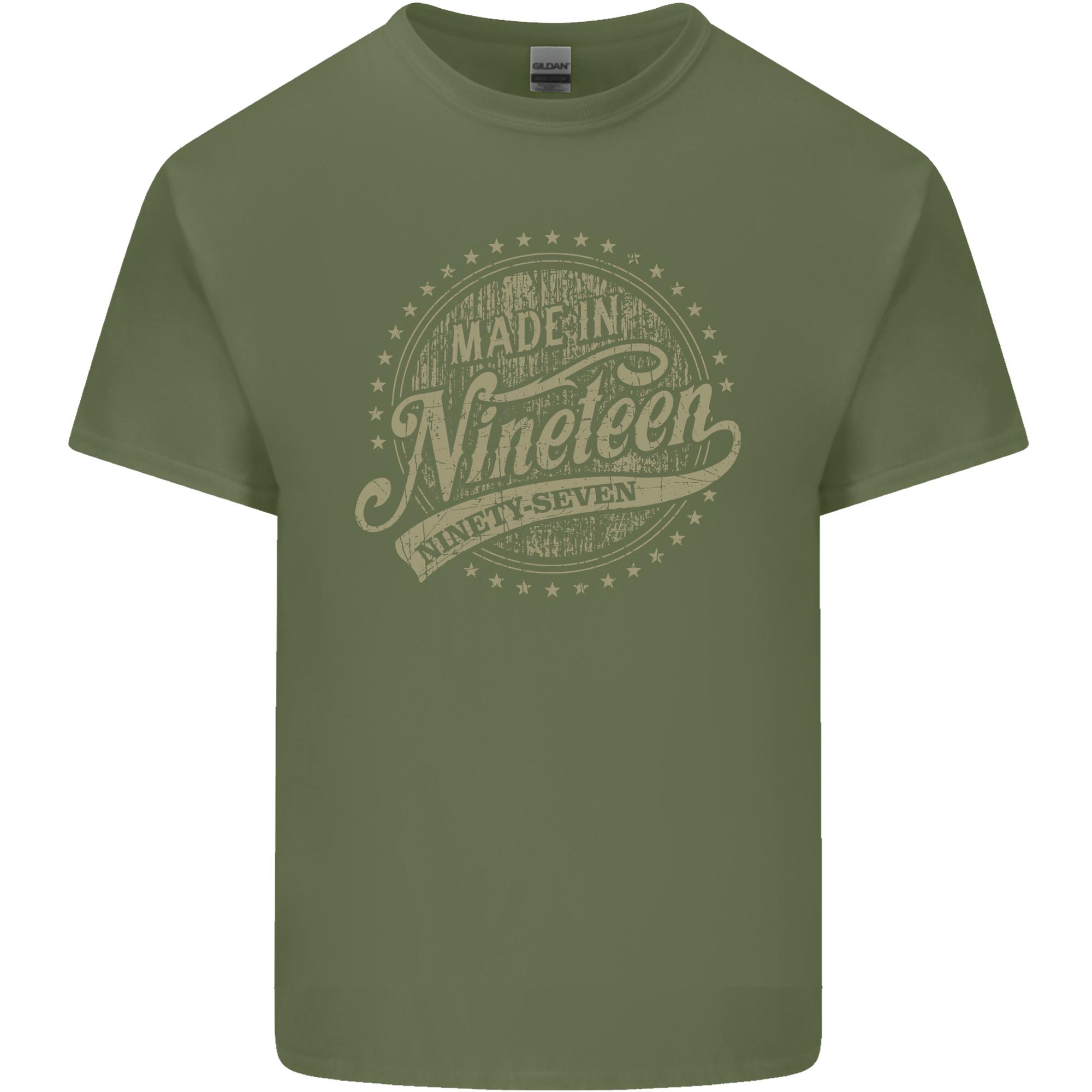 Distressed 29th Birthday Made In 1997 Unisexs Light Cotton TShirt S