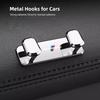 Zinc alloy Car Hook Randomly Pasted Storage Bracket Sticker For BMW X1 X3 X4 X5 E46 E90 F20 E60 E39 F10 M1 M2 M3 M5 M6 E87 M E36 TC9