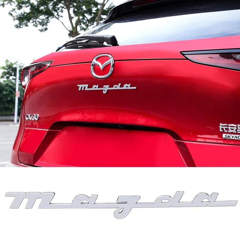 Car Stickers Decals for Mazda 3 6 5 CX3 CX5 MX3 CX4 CX9 CX7 RX8 Atenza Axela Protege Speed6 Rear Trunk Emblem Badge Accessories h5