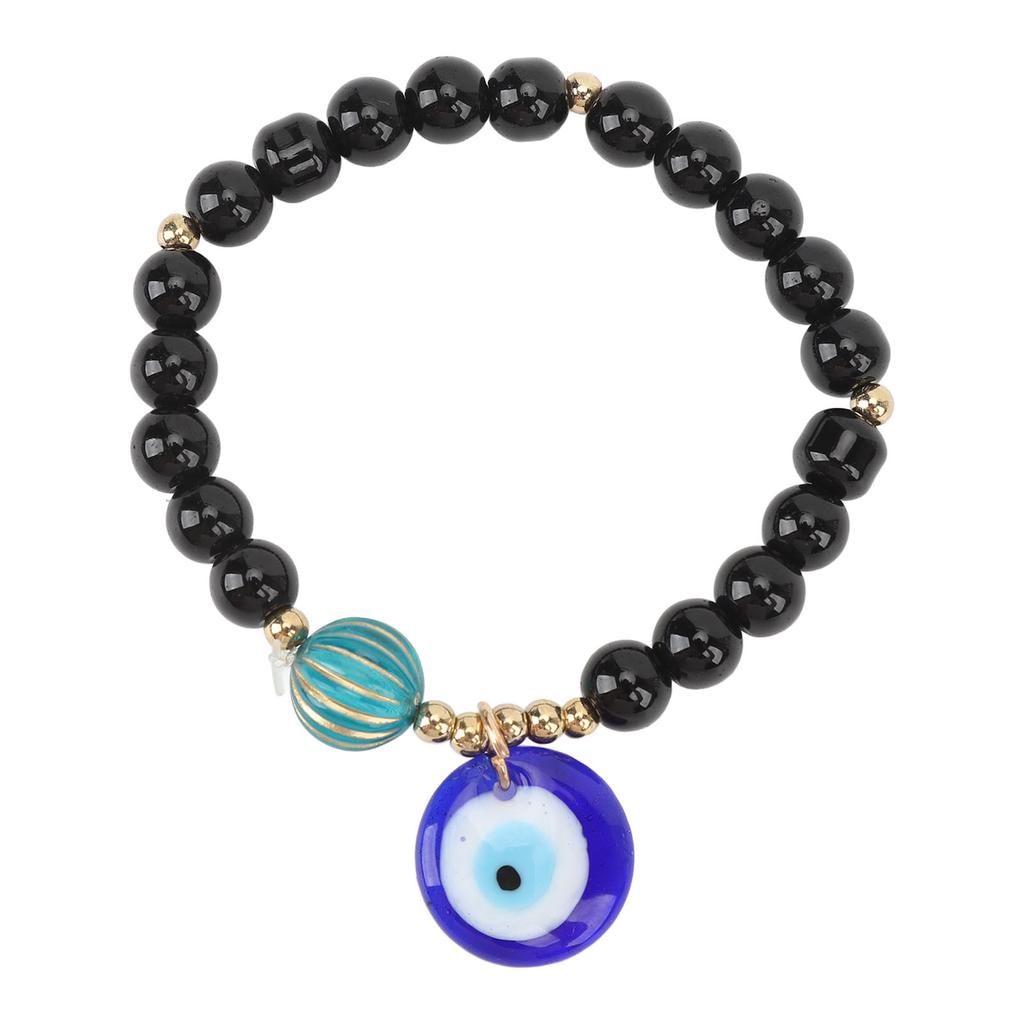 Blue Evil Eye Bracelet Men Turkish Devil Eyes Beaded Lucky Blessing Protection Accessories