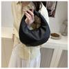 Pu Leather Clutch Bags Solid Color Handbags Simple Tote Bag  Party