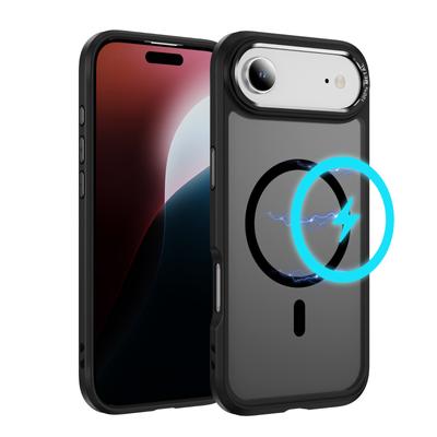 For 17pro Mobile Phone Case for Apple Mobile Phone Case Light Luxury Advanced Anti-fall Magnetic Phone Case