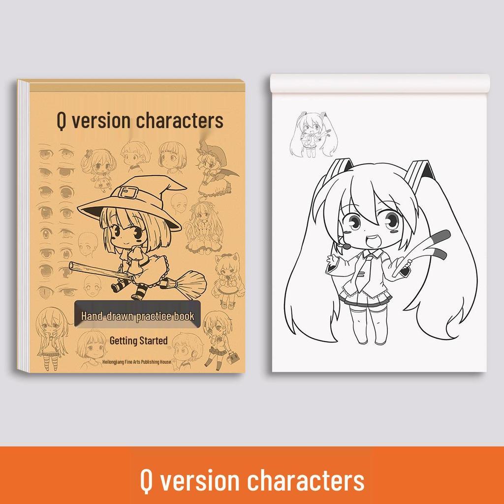 Manga Beginner's Tracing Book: Anime Character Line Art for Kids - Beautiful Ancient Style Girls