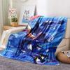 Mugen the Frog  Print Flannel Blanket, High quality Comfortable for All Seasons, Home Decor, Warmth and Comfort