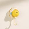 3pcs/set Apple-Shaped Suction Cup Hooks Removable Towel Hanger for Kitchen & Bathroom Door Back Coat Hat Hook
