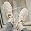 Fashion 2025 New Men's Lace -Up Casual Shoe  High -Quality  Comfortable Soft -Soled  Durable Flat Shoe  Outdoor Breathable Walking Shoes