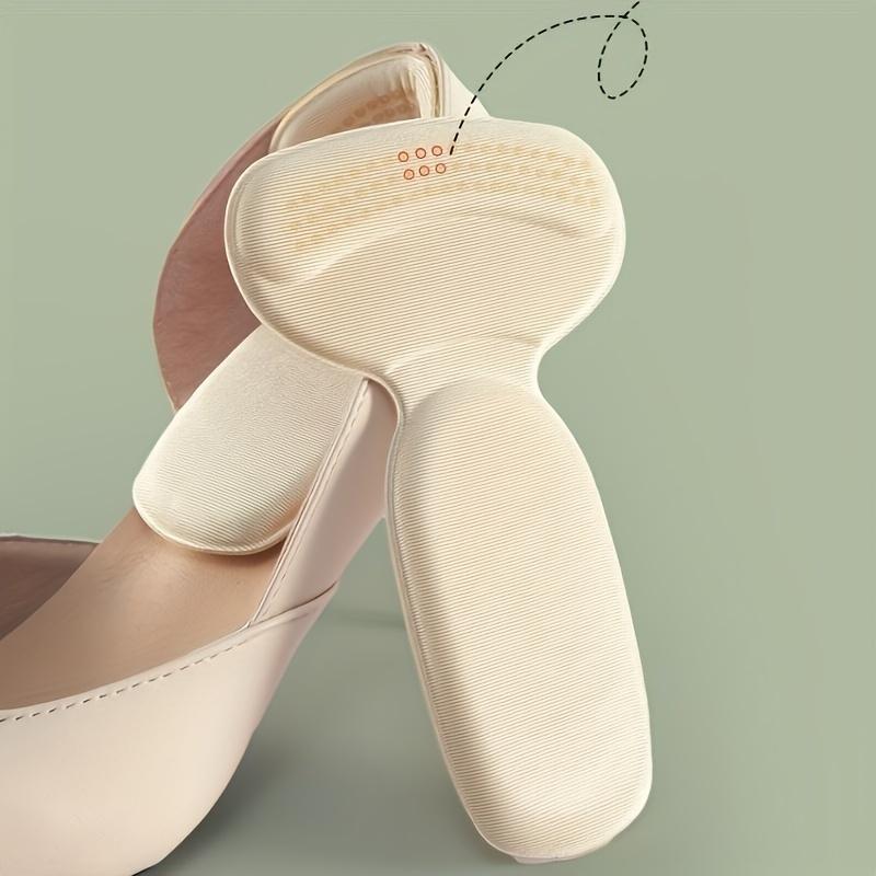 Silicone Heel Pad Heel Sticker Heels Protector Adjust Size Adhesive Non-slip Shoe Pads Pain Relief Foot Care Inserts Half Insole