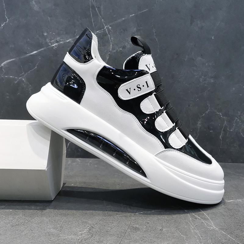 Осенне-зимняя новая мужская обувь с низким верхом на воздушной подушке, молодежная обувь для сноуборда, цвет соответствует корейской версии повседневной обуви Wenzhou Tide 38