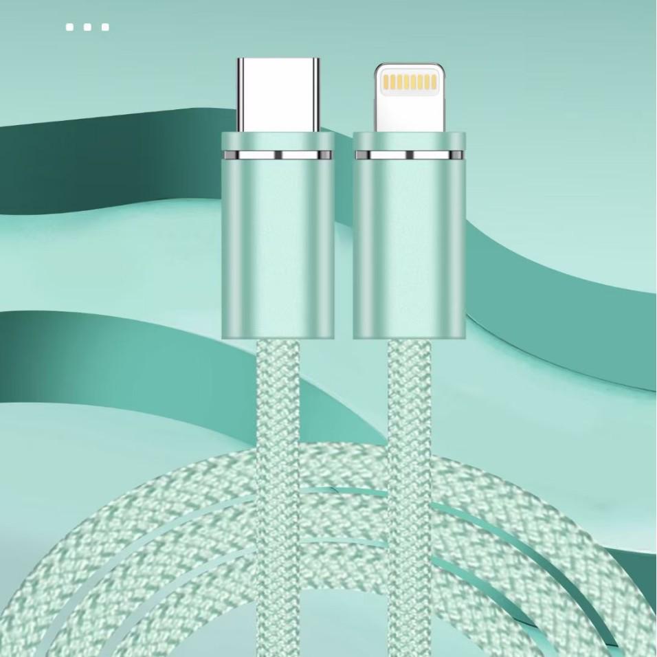 High-Quality, Wear-Resistant, High-Speed PD Fast Charging Cable for Apple