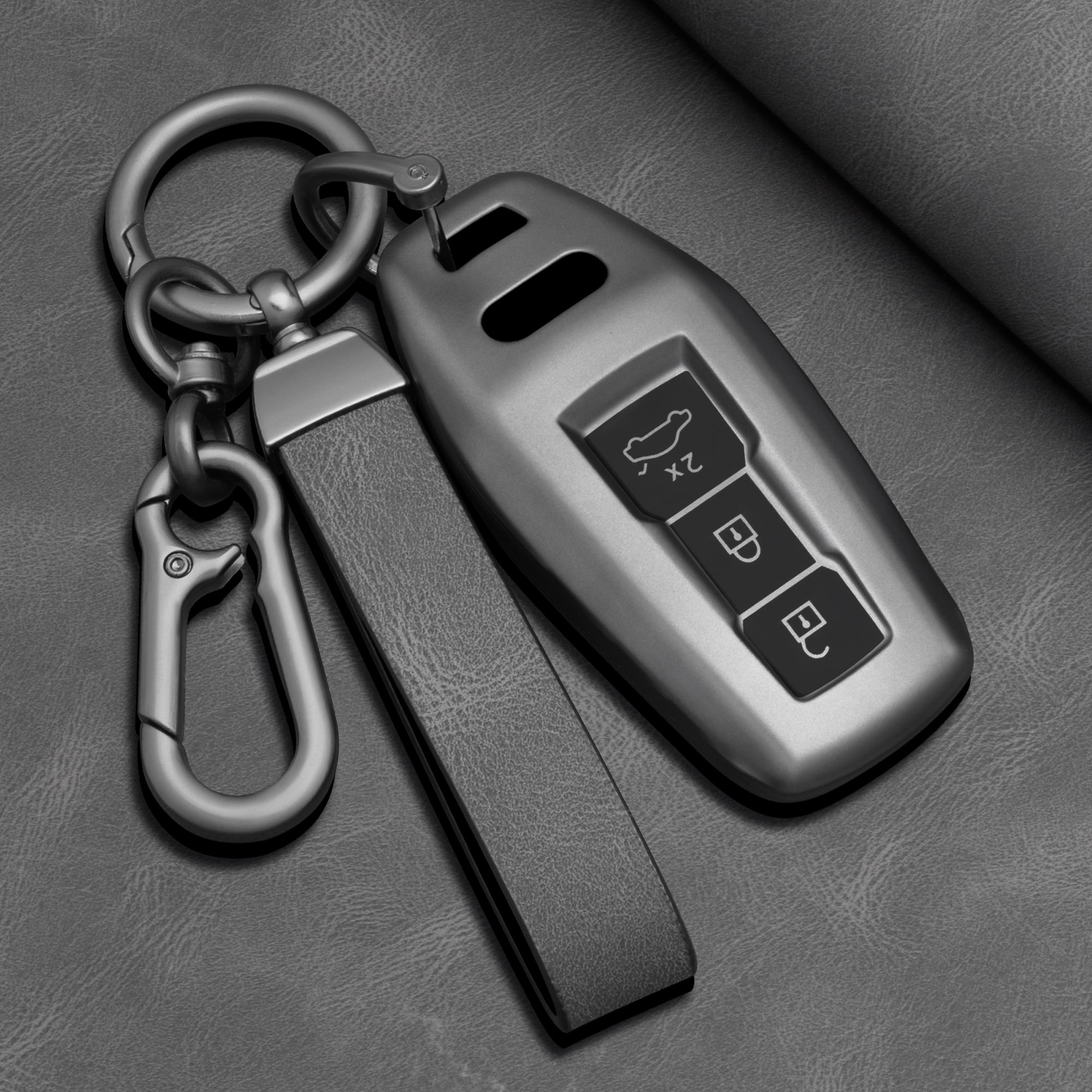 TPU Car Key Case Cover for Q6L E-tron A5L 2026 A3 A5L Q6 A6L Q5 2025 Car Accessories Keychain Cover Fob Holder