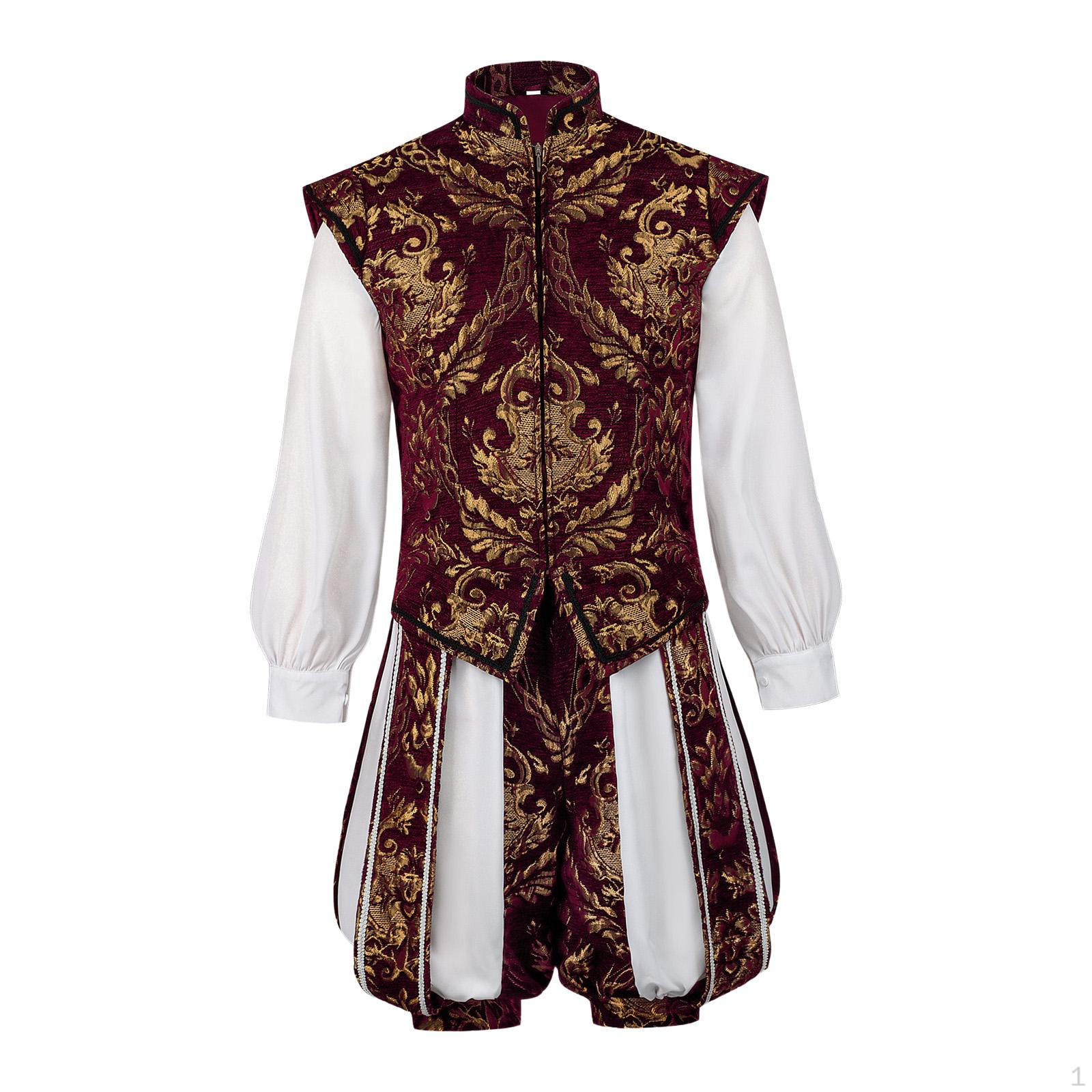

Costume Christmas Medieval King suits for Nightclub XL