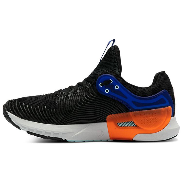 Under Armour HOVR Apex 2 Black Royal Orange Men 3023007-003 44